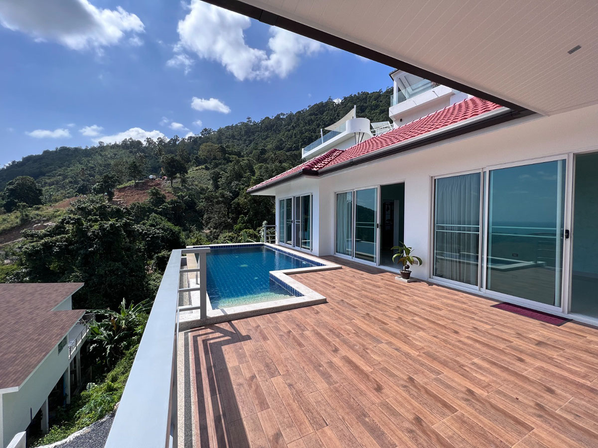 3 Bed Sea Villa For Sale Chaweng Hills, Koh Samui (Thai-Real.com)