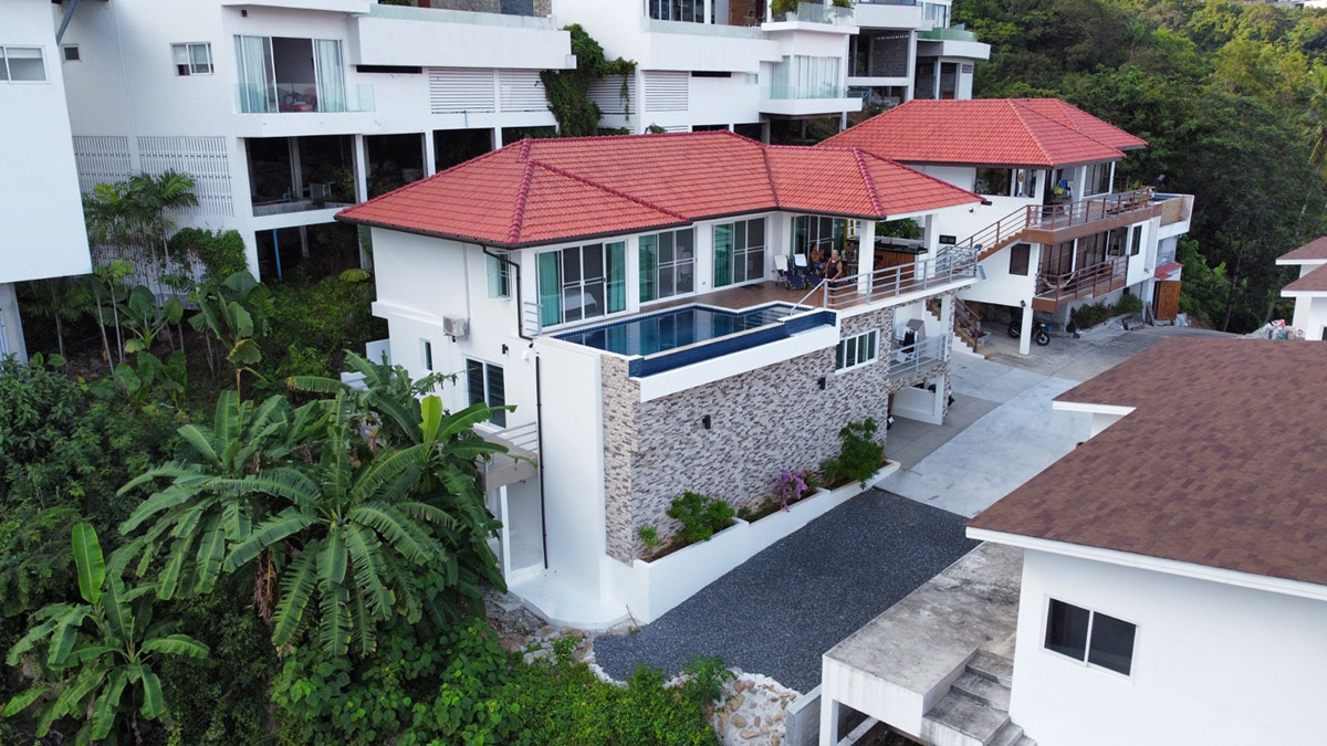 3 Bed Sea Villa For Sale Chaweng Hills, Koh Samui (Thai-Real.com)